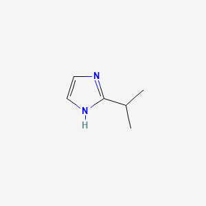 Chemical structure of 2-Isopropylimidazole