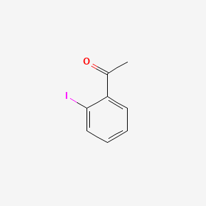 Chemical structure of 2'-Iodoacetophenone