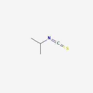Chemical structure of Isopropyl isothiocyanate