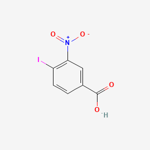 Chemical structure of 4-Iodo-3-nitrobenzoic acid