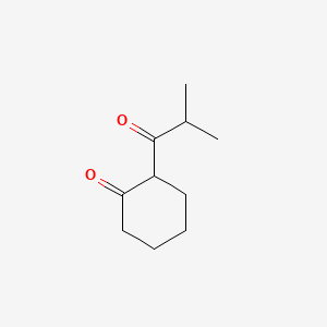 Chemical structure of 2-Isobutyrylcyclohexanone