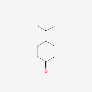 Chemical structure of 4-Isopropylcyclohexanone