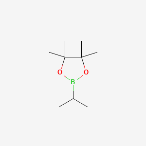 Chemical structure of Isopropylboronic acid pinacol ester