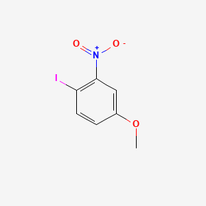 Chemical structure of 4-Iodo-3-nitroanisole