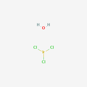 Chemical structure of Iridium chloride hydrate