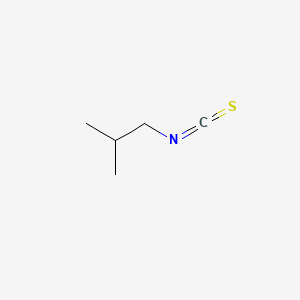 Chemical structure of Isobutyl Isothiocyanate