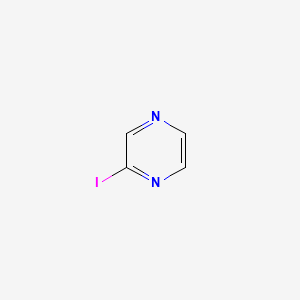 Chemical structure of 2-Iodopyrazine,Iodopyrazine