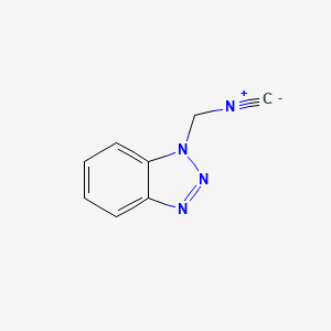 Chemical structure of 1-(Isocyanomethyl)-1H-benzotriazole