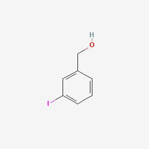 Chemical structure of 3-Iodobenzyl Alcohol