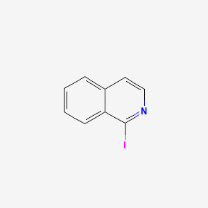 Chemical structure of 1-Iodoisoquinoline