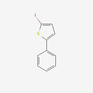 Chemical structure of 2-Iodo-5-phenylthiophene