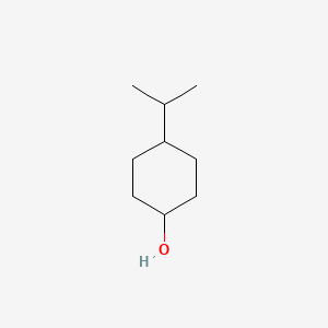 Chemical structure of 4-Isopropylcyclohexanol