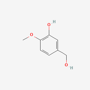 Chemical structure of Isovanillyl Alcohol