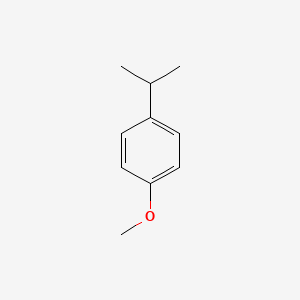 Chemical structure of 4-Isopropylanisole