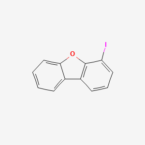 Chemical structure of 4-Iododibenzofuran