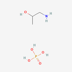 Chemical structure of Isopropanolamine Phosphate