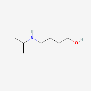 Chemical structure of 4-(Isopropylamino)butanol