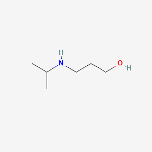Chemical structure of 3-(Isopropylamino)propanol