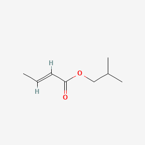 Chemical structure of Isobutyl Crotonate