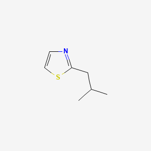 Chemical structure of 2-Isobutylthiazole