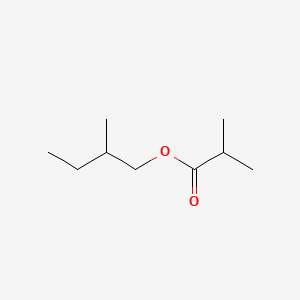 Chemical structure of Isoamyl Isobutyrate