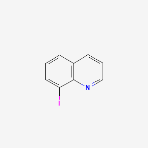 Chemical structure of 8-Iodoquinoline