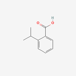 Chemical structure of 2-Isopropylbenzoic Acid