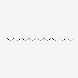 Chemical structure of 1-Iodooctadecane