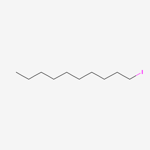 Chemical structure of 1-Iododecane