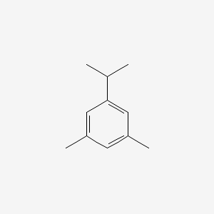 Chemical structure of 5-Isopropyl-m-xylene