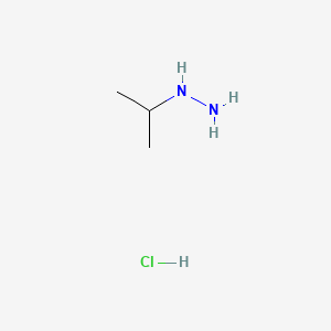 Chemical structure of Isopropylhydrazine Hydrochloride
