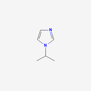 Chemical structure of 1-Isopropylimidazole