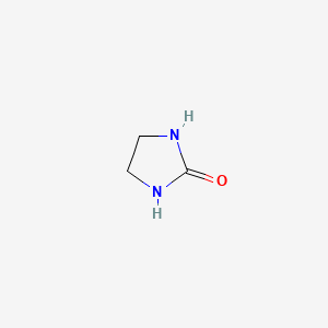 Chemical structure of 2-Imidazolidinone