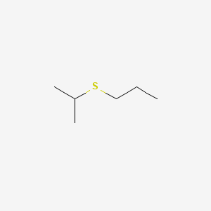 Chemical structure of Isopropyl Propyl Sulfide