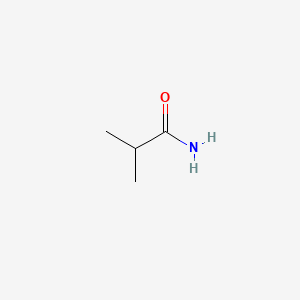 Chemical structure of Isobutyramide