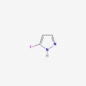 Chemical structure of 3-Iodopyrazole
