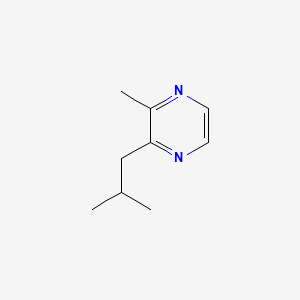 Chemical structure of 2-Isobutyl-3-methylpyrazine