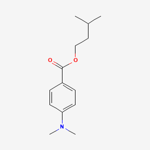 Chemical structure of Isoamyl 4-(Dimethylamino)benzoate