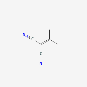 Chemical structure of Isopropylidenemalononitrile
