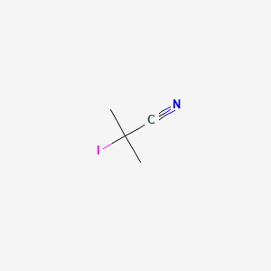 Chemical structure of 2-Iodo-2-methylpropionitrile