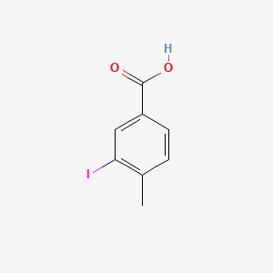 Chemical structure of 3-Iodo-p-toluic Acid