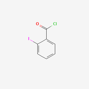 Chemical structure of 2-Iodobenzoyl Chloride