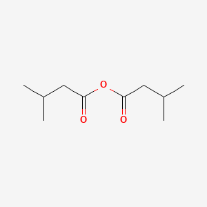 Chemical structure of Isovaleric Anhydride