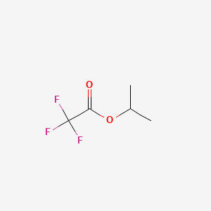 Chemical structure of Isopropyl Trifluoroacetate