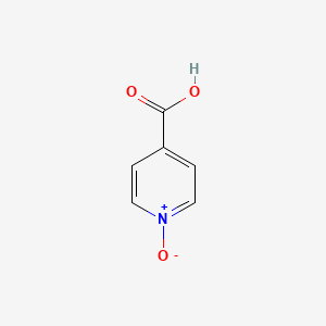 Chemical structure of Isonicotinic Acid N-Oxide