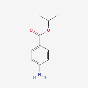 Chemical structure of Isopropyl 4-Aminobenzoate