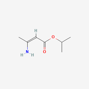 Chemical structure of Isopropyl 3-Aminocrotonate