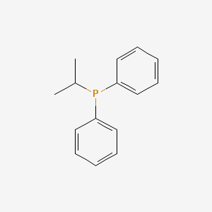 Chemical structure of Isopropyldiphenylphosphine