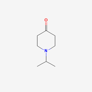 Chemical structure of 1-Isopropyl-4-piperidone