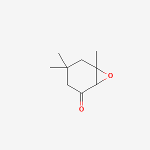 Chemical structure of Isophorone Oxide